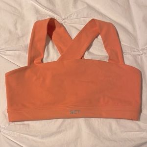 Set Active luxform coral cross back bra